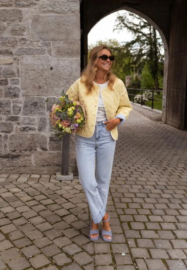 Women039s Clothing Jackets Easy Clothes Light Yellow Milaya Jacket Women039s Clothing Jackets Easy Clothes Light Yellow Milaya Jacket
