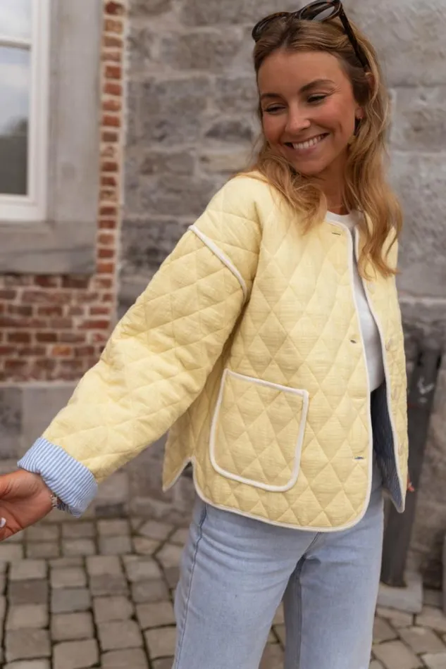 Women039s Clothing Jackets Easy Clothes Light Yellow Milaya Jacket Women039s Clothing Jackets Easy Clothes Light Yellow Milaya Jacket