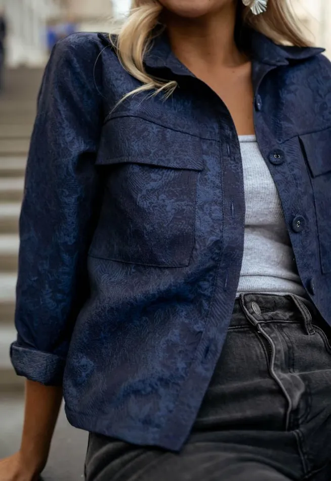 Women039s Clothing Jackets Easy Clothes Navy Blue Morris Jacket
