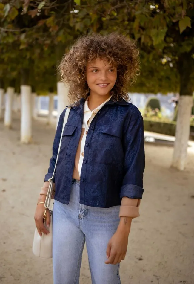 Women039s Clothing Jackets Easy Clothes Navy Blue Morris Jacket