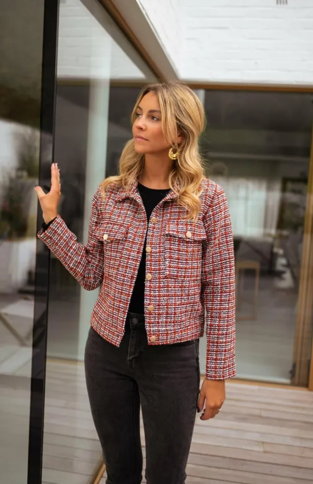Women039s Clothing Jackets Easy Clothes Orange Dono Jacket