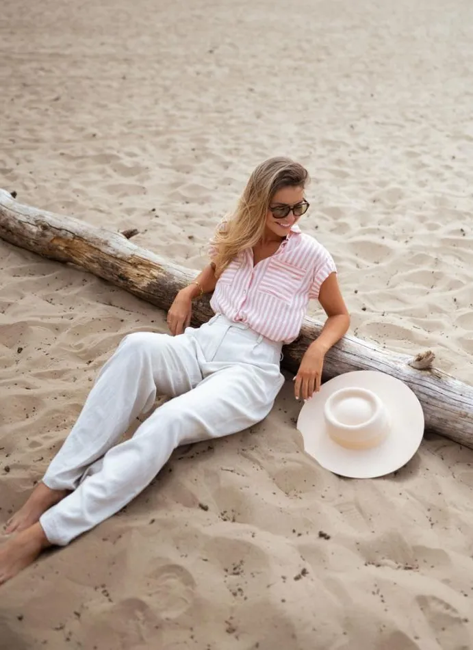 Women039s Clothing Pants and Jeans Easy Clothes Beige Joey Linen Pants Beige Women039s Clothing Pants and Jeans Easy Clothes Beige Joey Linen Pants Beige