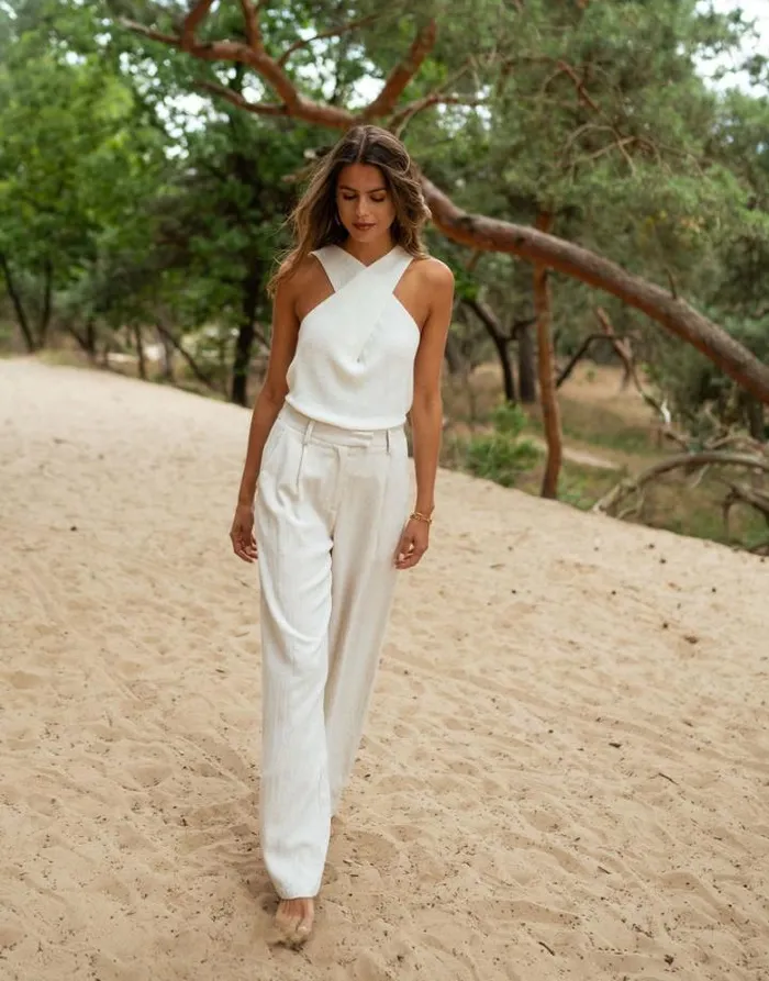 Women039s Clothing Pants and Jeans Easy Clothes Beige Joey Linen Pants Beige Women039s Clothing Pants and Jeans Easy Clothes Beige Joey Linen Pants Beige