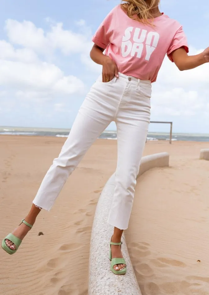 Women039s Clothing Pants and Jeans Easy Clothes White Baptiste Jeans White