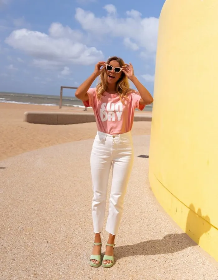 Women039s Clothing Pants and Jeans Easy Clothes White Baptiste Jeans White
