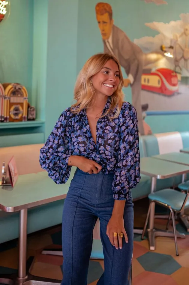 Women039s Clothing Shirts Easy Clothes Blue Marfa Shirt Women039s Clothing Shirts Easy Clothes Blue Marfa Shirt