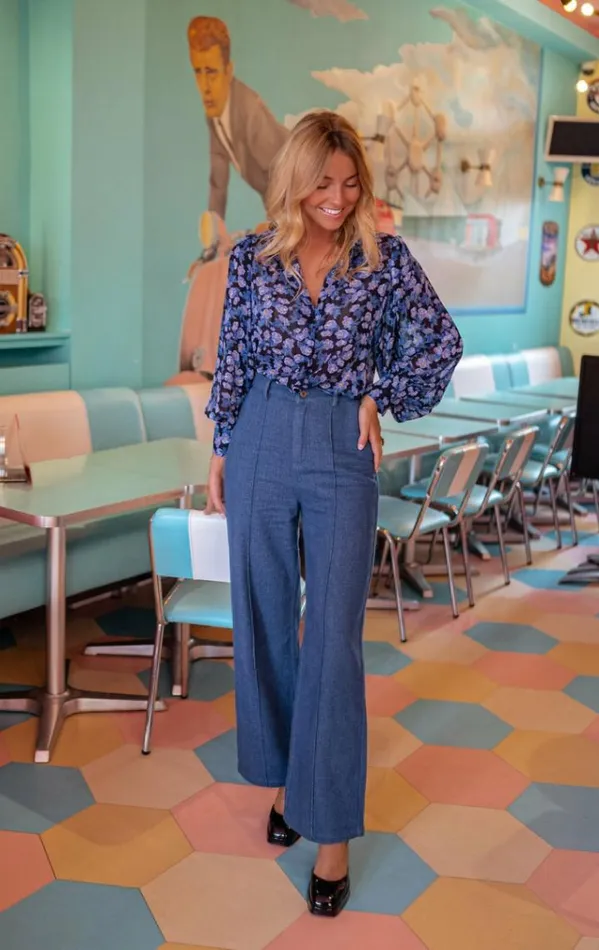 Women039s Clothing Shirts Easy Clothes Blue Marfa Shirt Women039s Clothing Shirts Easy Clothes Blue Marfa Shirt