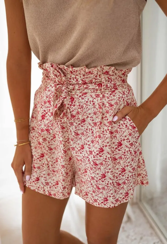 Women039s Clothing Shorts Easy Clothes Ecru Floral Kim Shorts