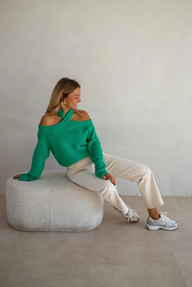 Women039s Clothing Sweaters Easy Clothes Green Piper Sweater Green