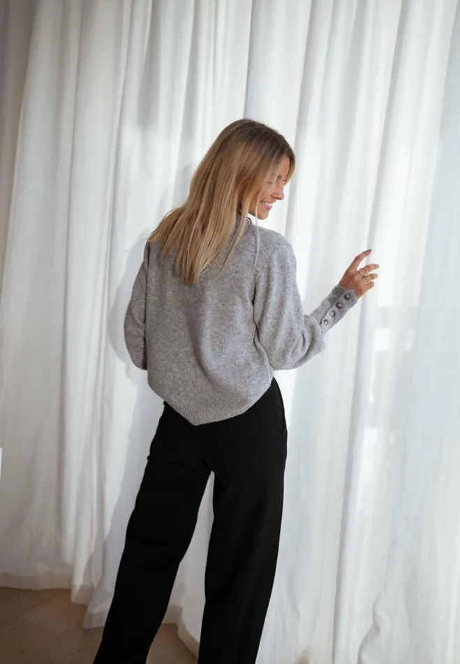Women039s Clothing Sweaters Easy Clothes Grey Erza Sweater