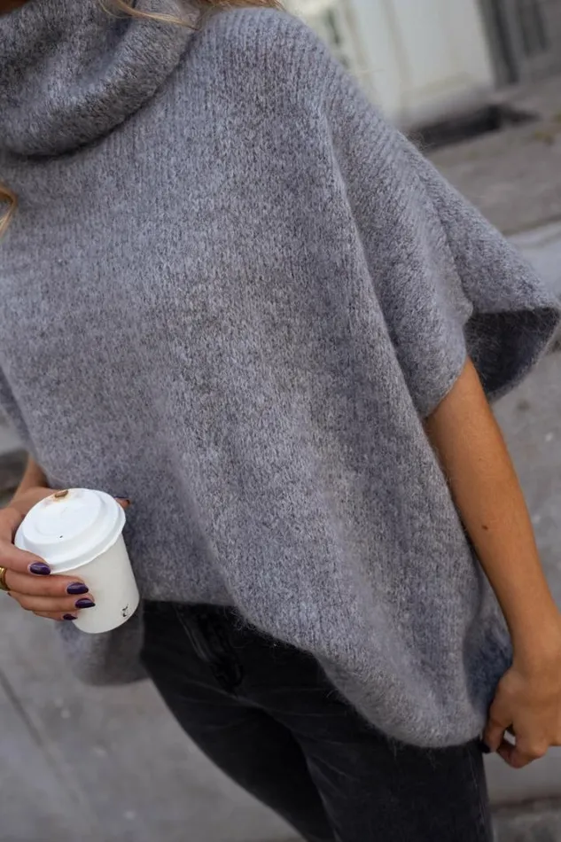 Women039s Clothing Sweaters Easy Clothes Grey Herman Sweater Grey
