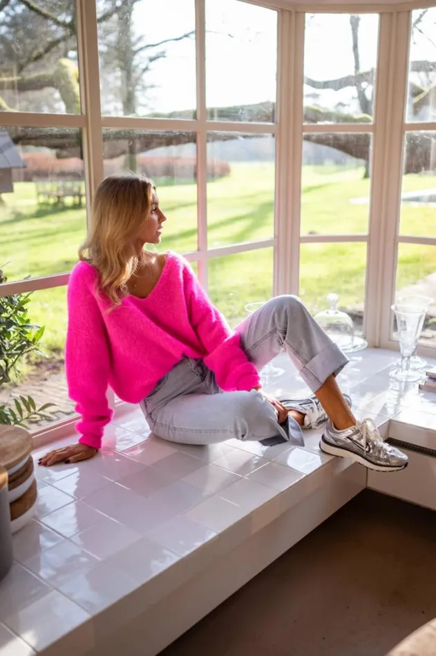 Women039s Clothing Sweaters Easy Clothes Pink Laria Sweater Women039s Clothing Sweaters Easy Clothes Pink Laria Sweater