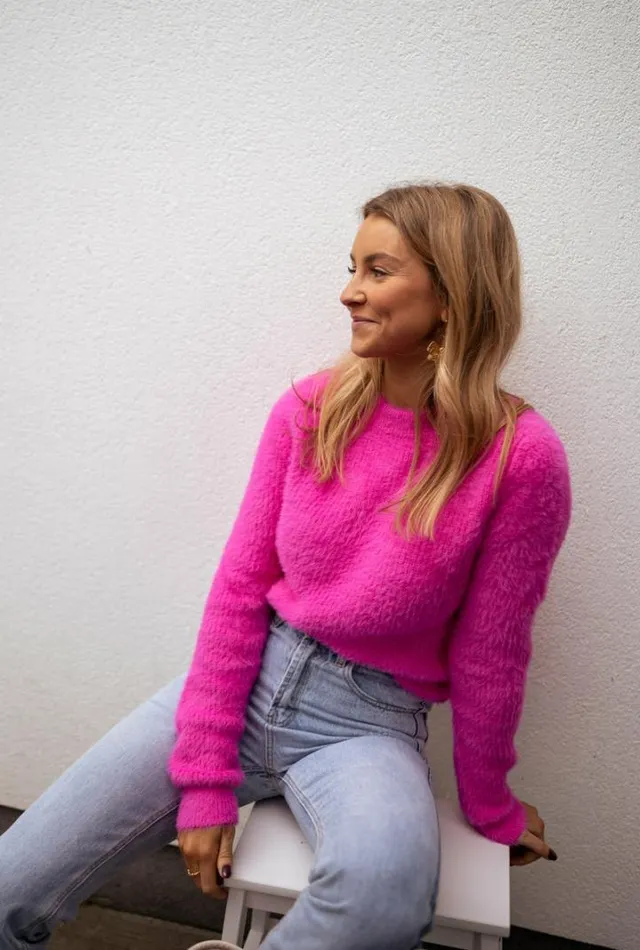 Women039s Clothing Sweaters Easy Clothes Pink Massima Sweater