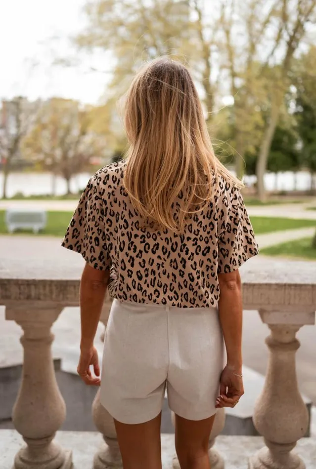 Women039s Clothing Tshirts Easy Clothes Leopard Theo TShirt Women039s Clothing Tshirts Easy Clothes Leopard Theo TShirt