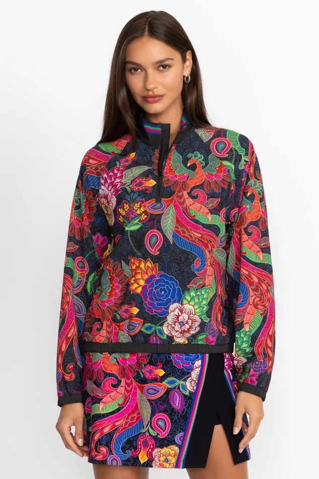 Women Active Johnny Was BEE ACTIVE MOCK NECK PULLOVER JACKET Emberwing Women Active Johnny Was BEE ACTIVE MOCK NECK PULLOVER JACKET Emberwing