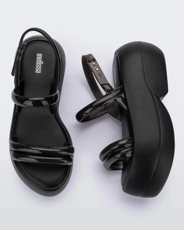 Women Airbubble Platform Black Melissa Platforms