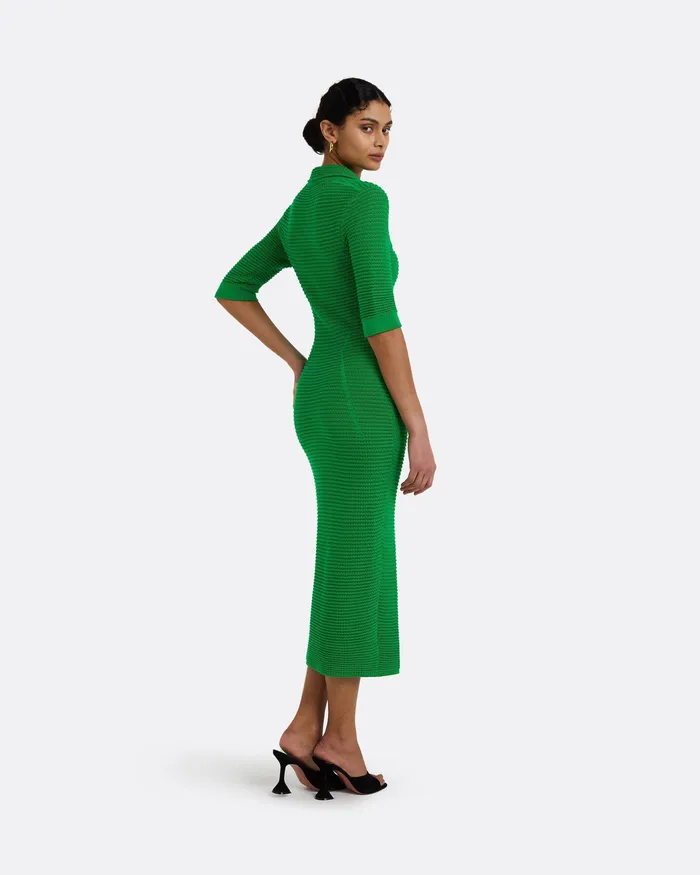 Women Akilah Emerald Crochet Dress Emerald Icons Safiyaa