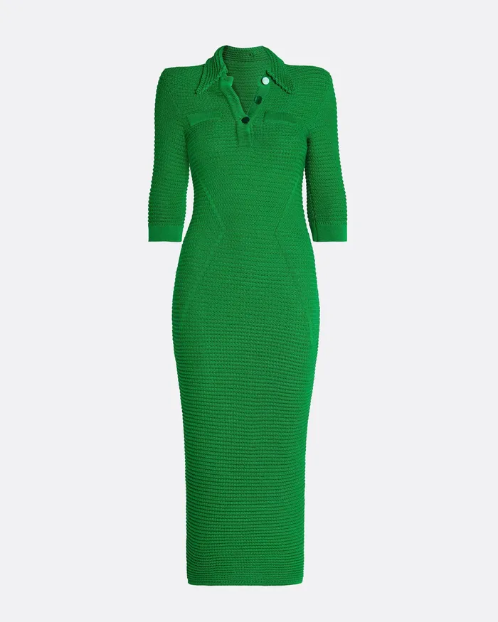 Women Akilah Emerald Crochet Dress Emerald Icons Safiyaa