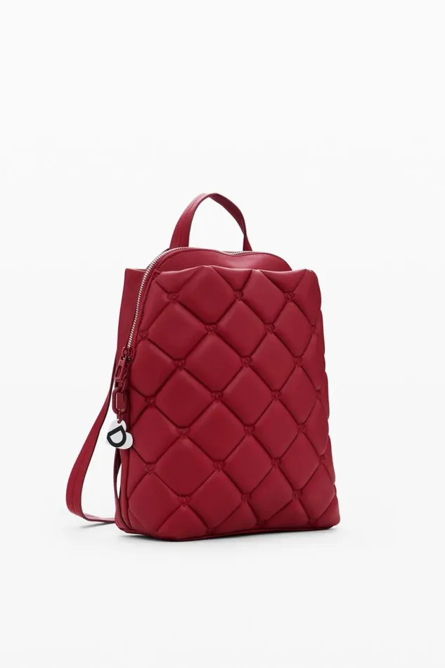 Women Backpacks Desigual Padded Logo Backpack