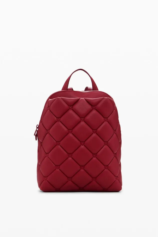 Women Backpacks Desigual Padded Logo Backpack