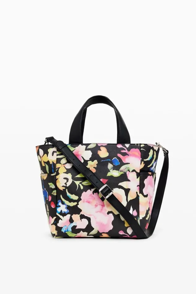 Women Bags Desigual Floral Shoulder Bag