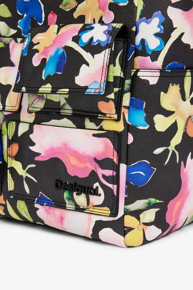Women Bags Desigual Floral Shoulder Bag