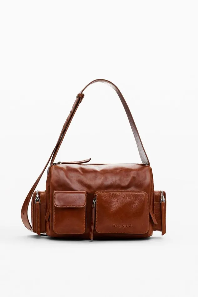 Women Bags Desigual M Leather Pockets Bag
