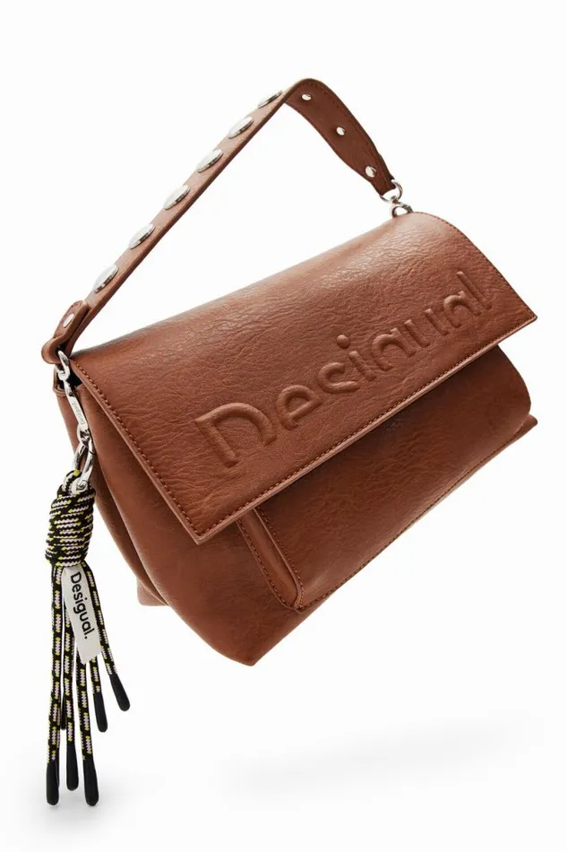 Women Bags Desigual Midsize Halflogo Crossbody Bag