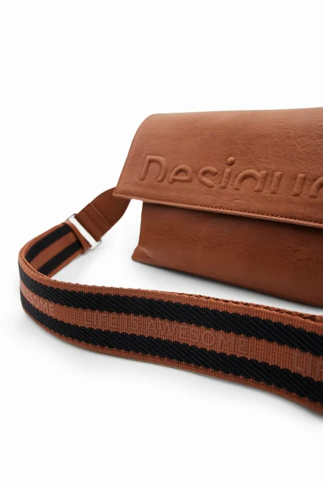 Women Bags Desigual Midsize Halflogo Crossbody Bag