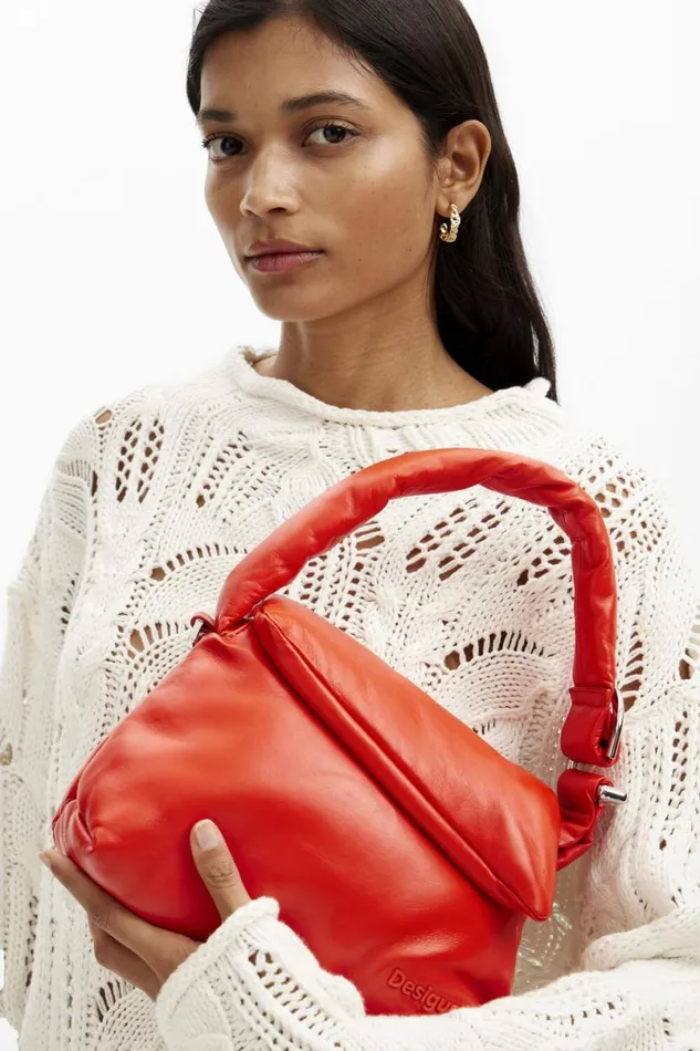 Women Bags Desigual Midsize Leather Bag