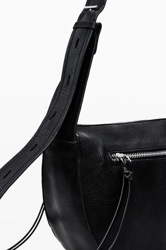 Women Bags Desigual Midsize Zips Leather Bag