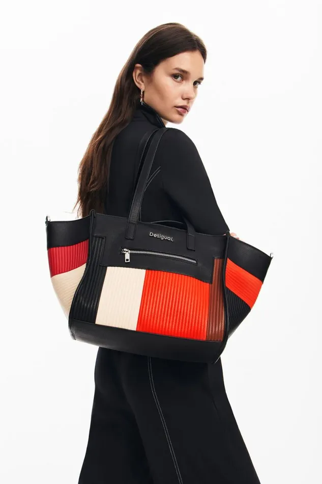 Women Bags Desigual Textured Bag With Pockets