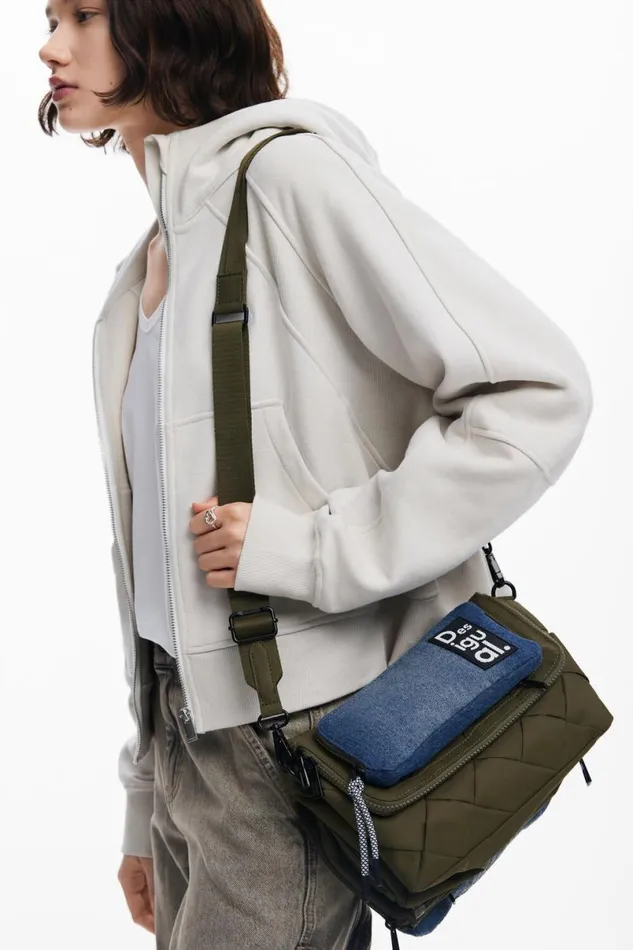 Women Bags Desigual Twotone Crossbody Bag