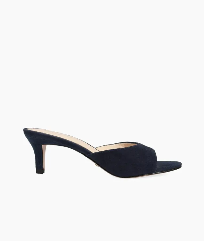 Women Balin Slide 8211 Midnight Pelle Moda Low Heels