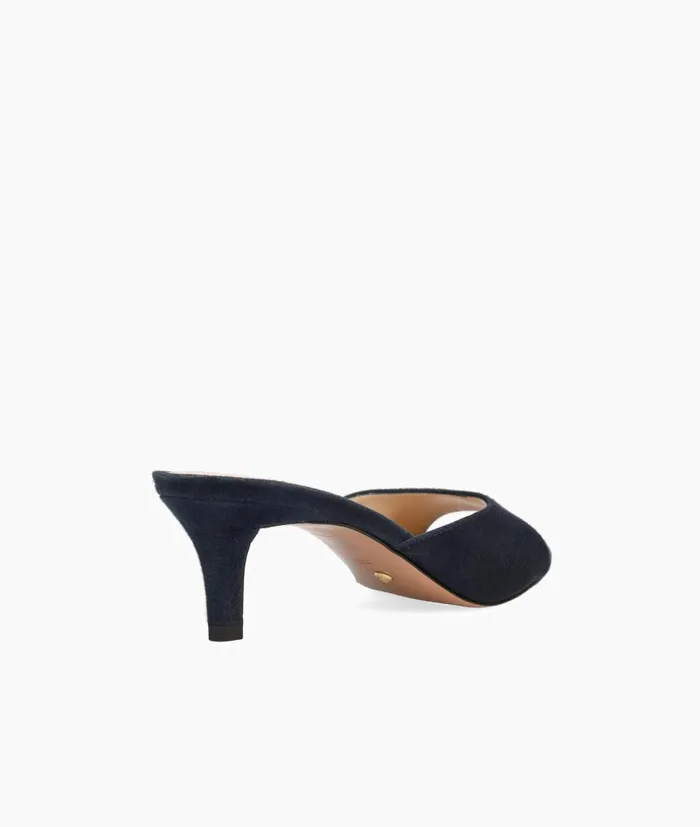 Women Balin Slide 8211 Midnight Pelle Moda Low Heels Women Balin Slide 8211 Midnight Pelle Moda Low Heels