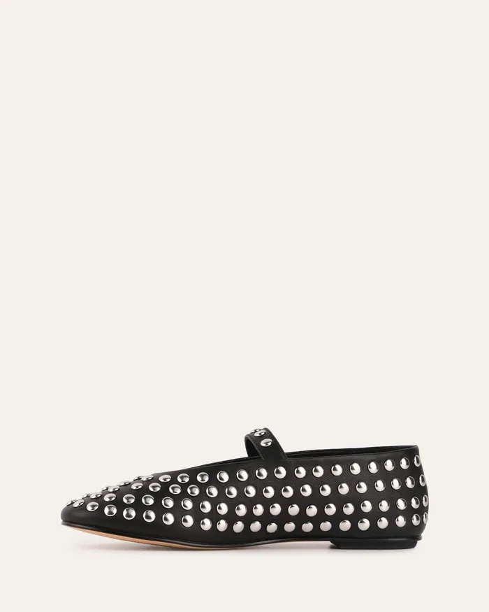 Women BALLET jomercer Gigi casual flats black leather Women BALLET jomercer Gigi casual flats black leather
