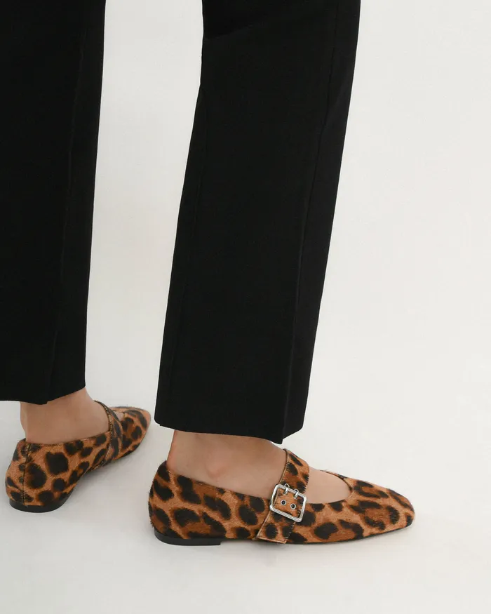 Women BALLET jomercer Sarah casual flats ocelot leather