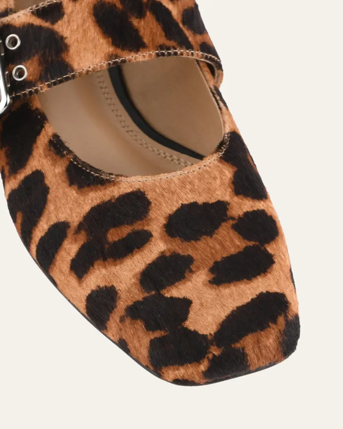 Women BALLET jomercer Sarah casual flats ocelot leather