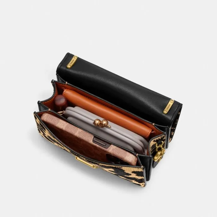 Women Bandit Crossbody In Haircalf With Leopard Print Brassleopard Coach Shoulder Bags and Hobos Women Bandit Crossbody In Haircalf With Leopard Print Brassleopard Coach Shoulder Bags and Hobos