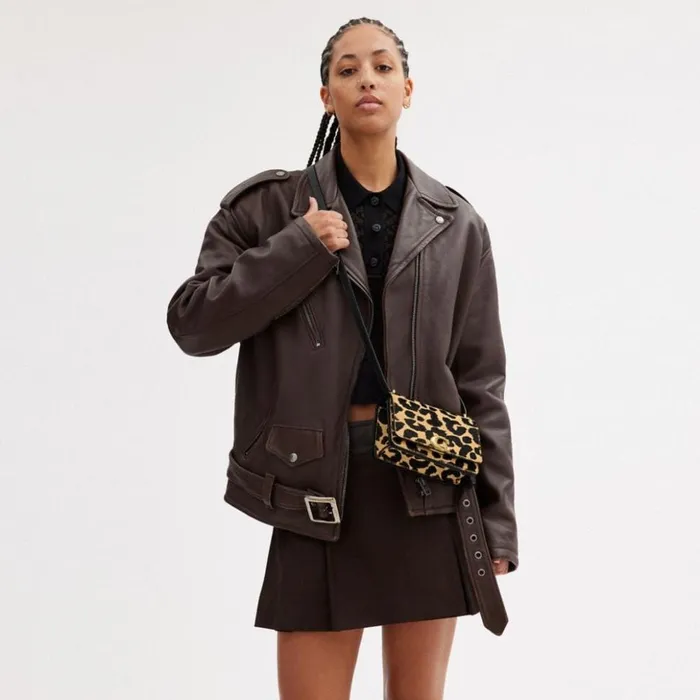 Women Bandit Crossbody In Haircalf With Leopard Print Brassleopard Coach Shoulder Bags and Hobos Women Bandit Crossbody In Haircalf With Leopard Print Brassleopard Coach Shoulder Bags and Hobos