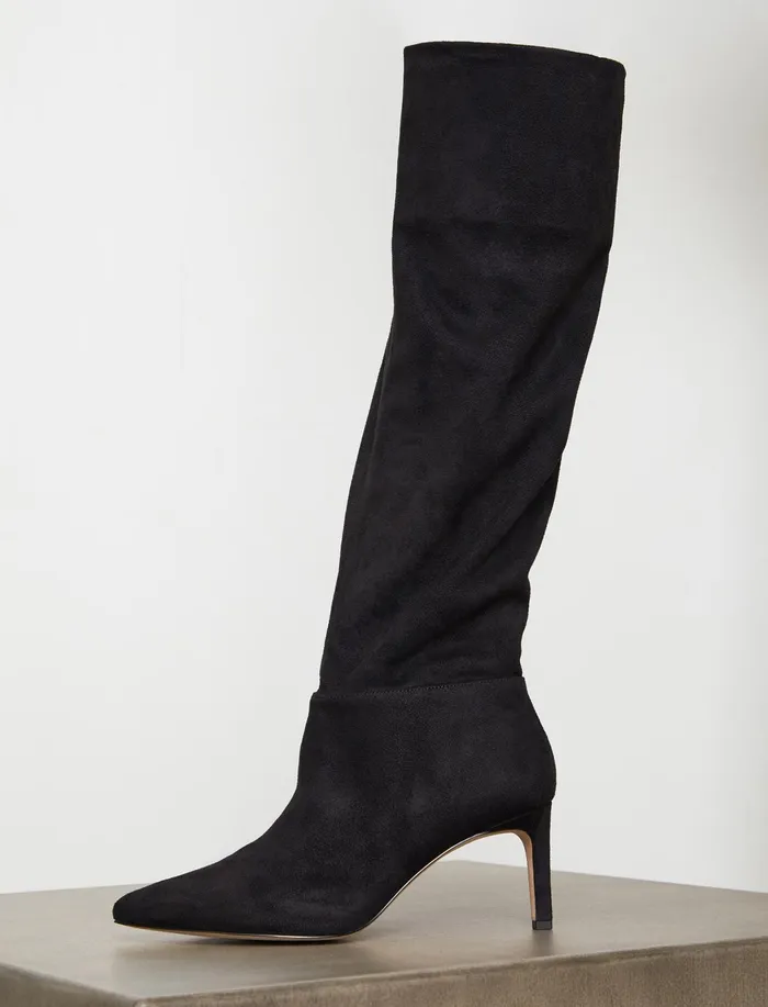 Women BCBGeneration BCBG Marlo Boot Black Micro Suede