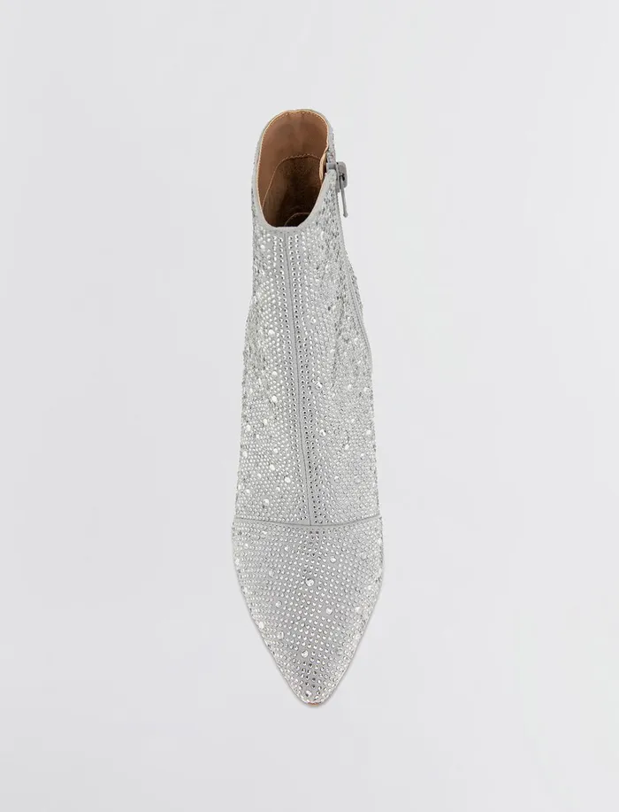 Women BCBGeneration BCBG Silver Briel Bootie Silver