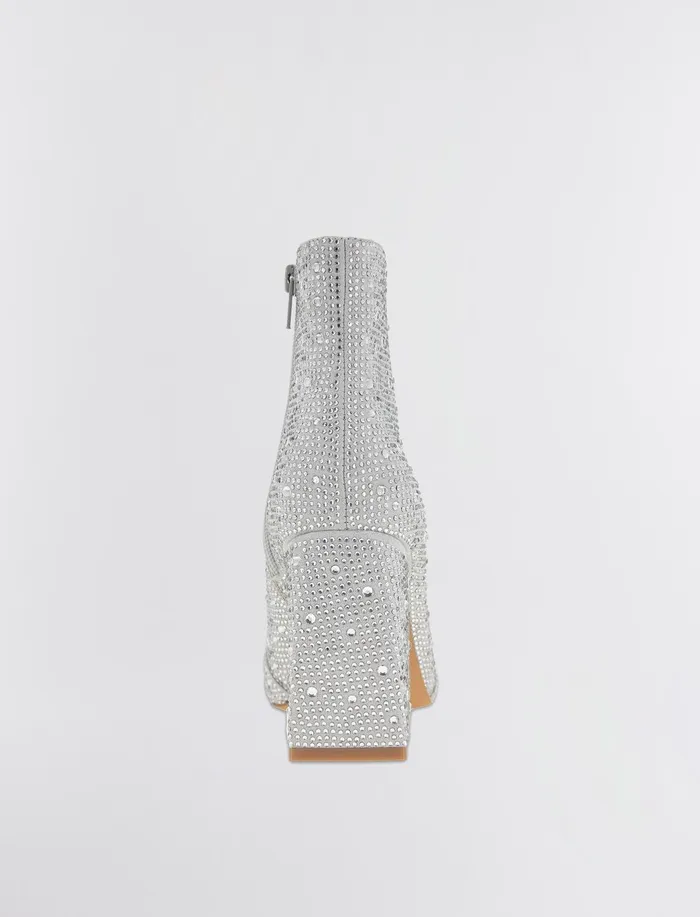 Women BCBGeneration BCBG Silver Briel Bootie Silver