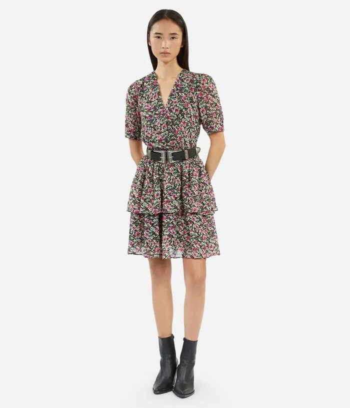 Women Belts THE KOOPLES Wide Black Leather Belt Women Belts THE KOOPLES Wide Black Leather Belt