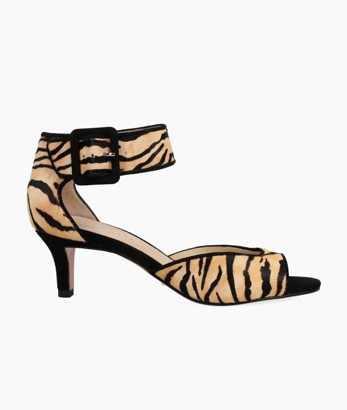 Women Berlin 4 Low Heel 8211 Tiger Pelle Moda Low Heels