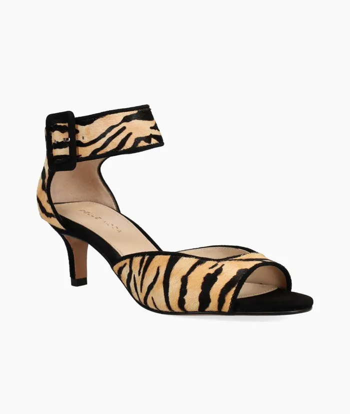 Women Berlin 4 Low Heel 8211 Tiger Pelle Moda Low Heels