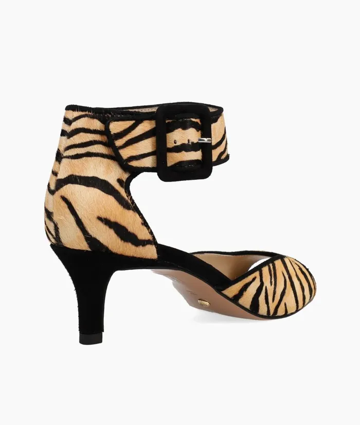 Women Berlin 4 Low Heel 8211 Tiger Pelle Moda Low Heels
