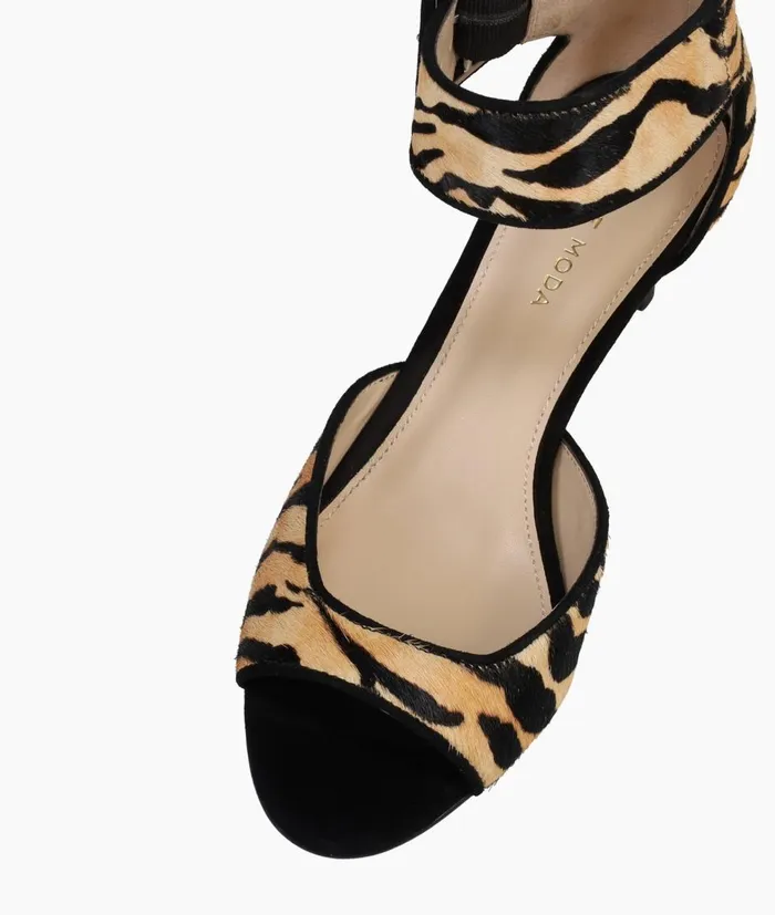 Women Berlin 4 Low Heel 8211 Tiger Pelle Moda Low Heels