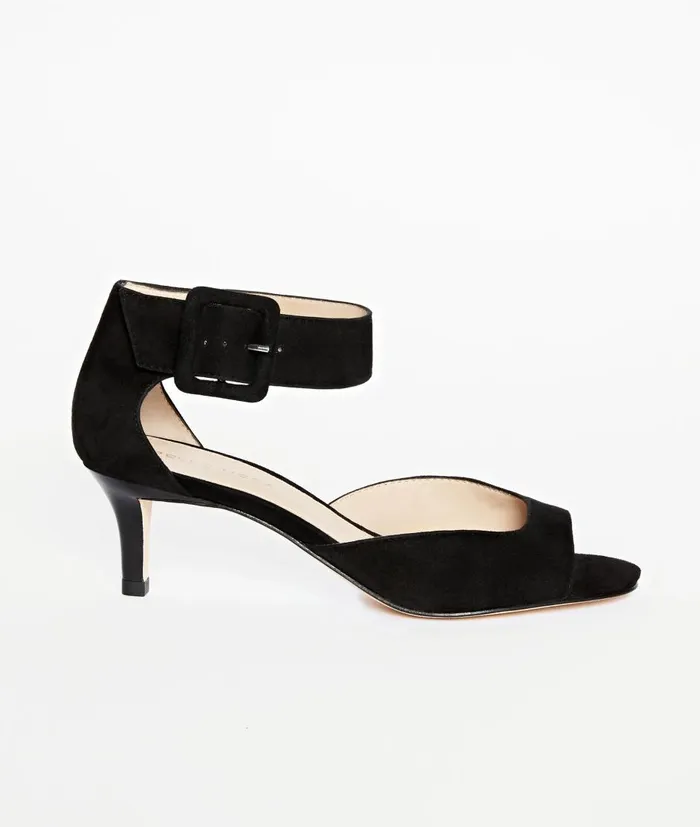Women Berlin Low Heel 8211 Black Pelle Moda Low Heels