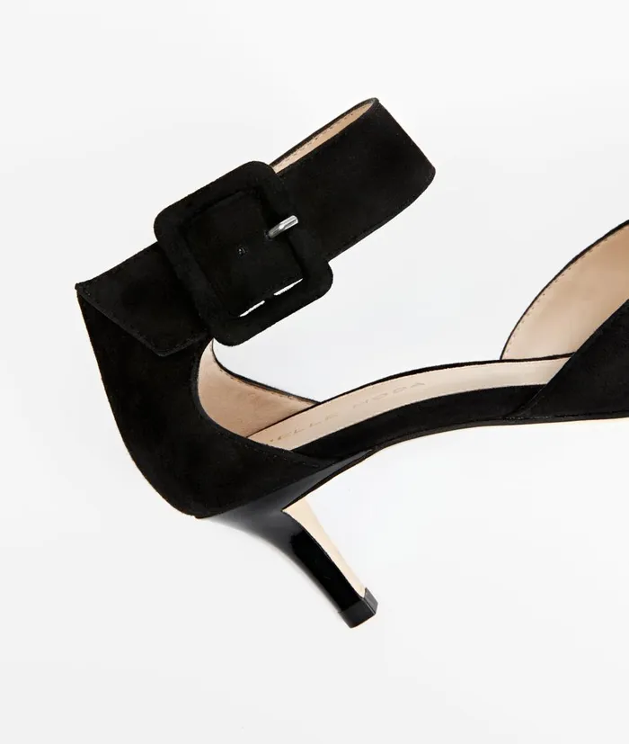 Women Berlin Low Heel 8211 Black Pelle Moda Low Heels Women Berlin Low Heel 8211 Black Pelle Moda Low Heels
